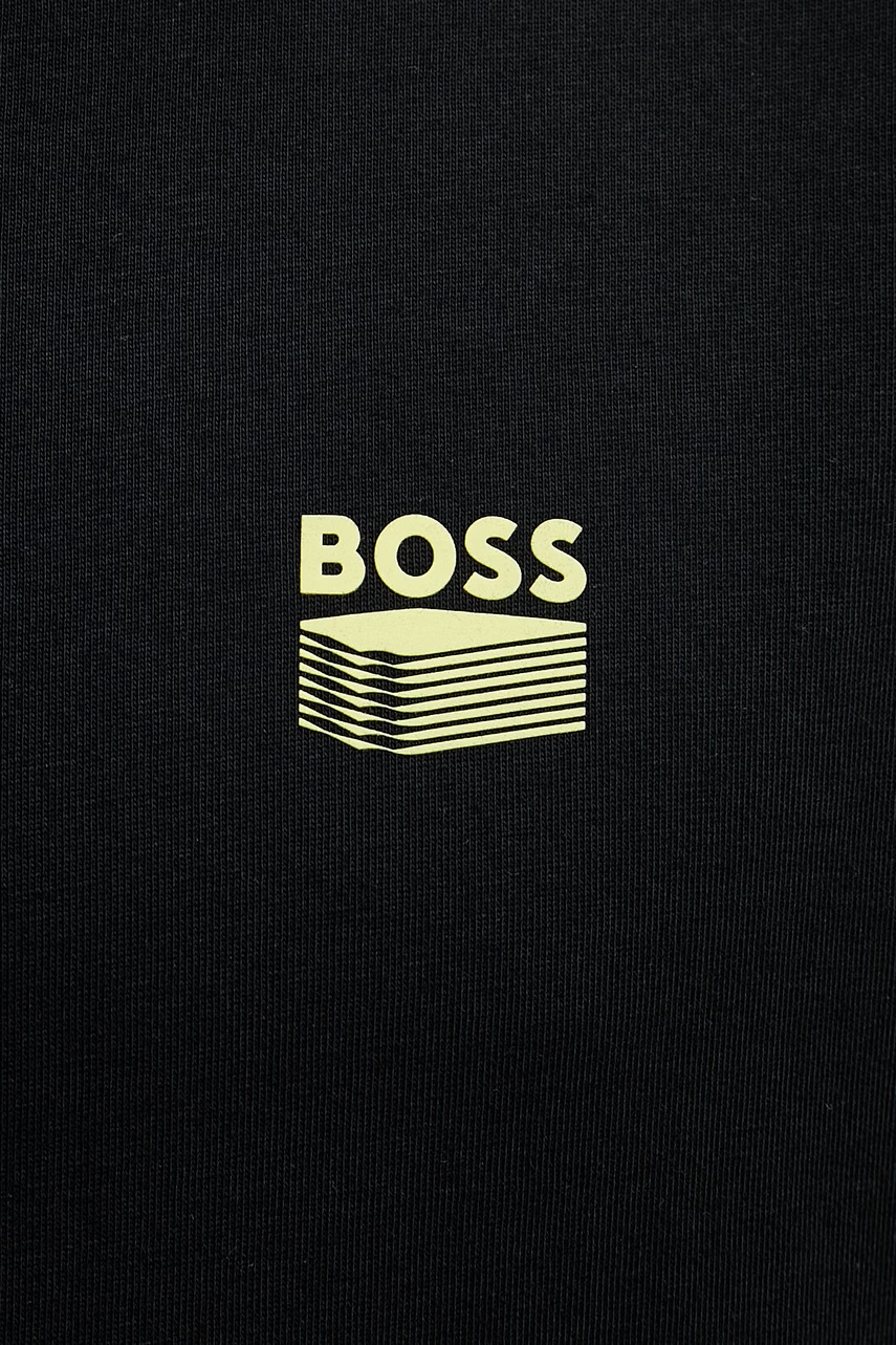 BOSS Orange pánské bavlněné tričko (obrázek 6)