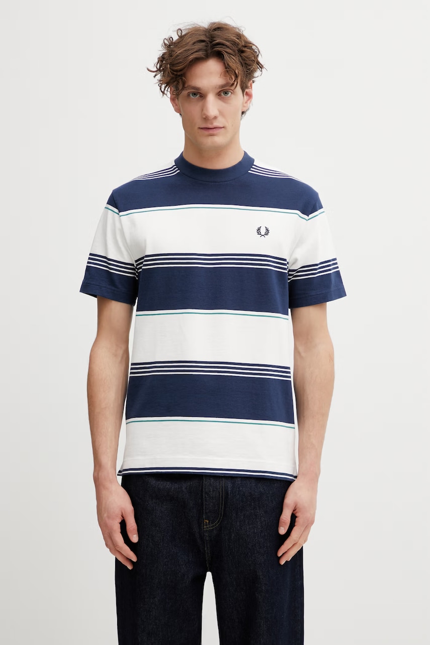 Βαμβακερό μπλουζάκι Fred Perry