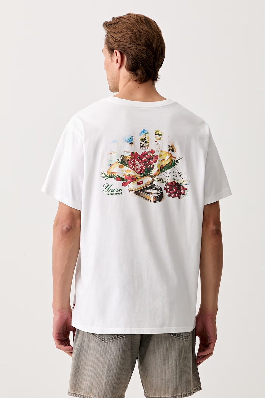 Levi's T-shirt męski bawełniany RELAXED FIT TEE