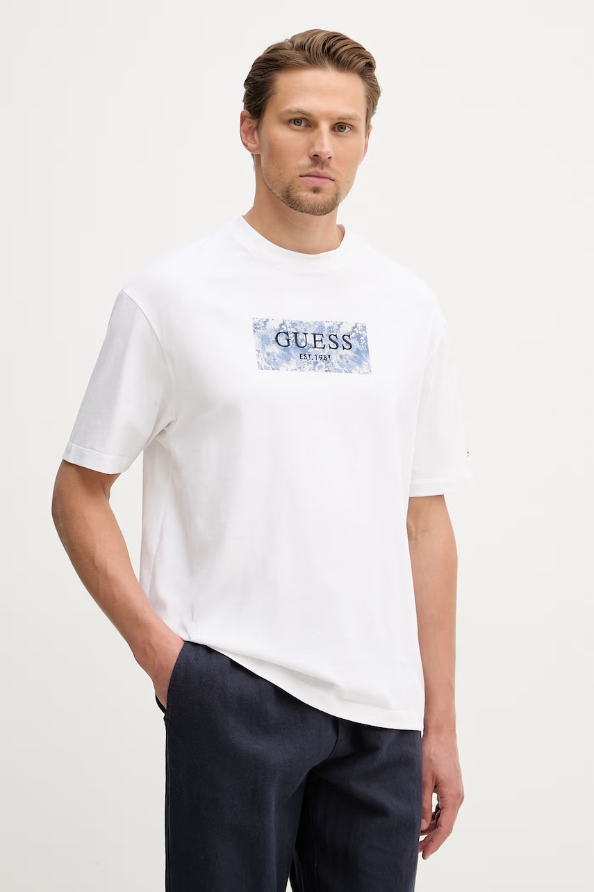 Guess t-shirt Ανδρικό βαμβακερό