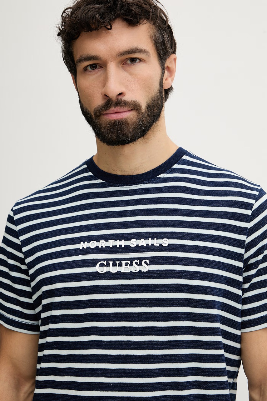 Guess pánské bavlněné x North Sails (obrázek 4)