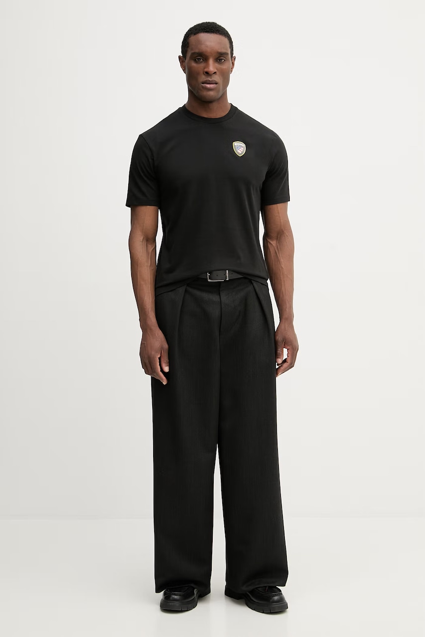 Bavlněné tričko Blauer FAXON