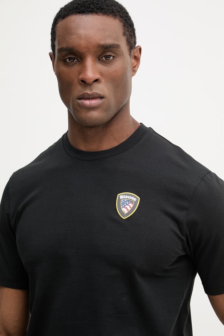 Bavlněné tričko Blauer FAXON (obrázek 4)