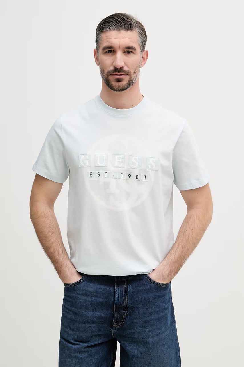 Guess t-shirt Ανδρικό βαμβακερό