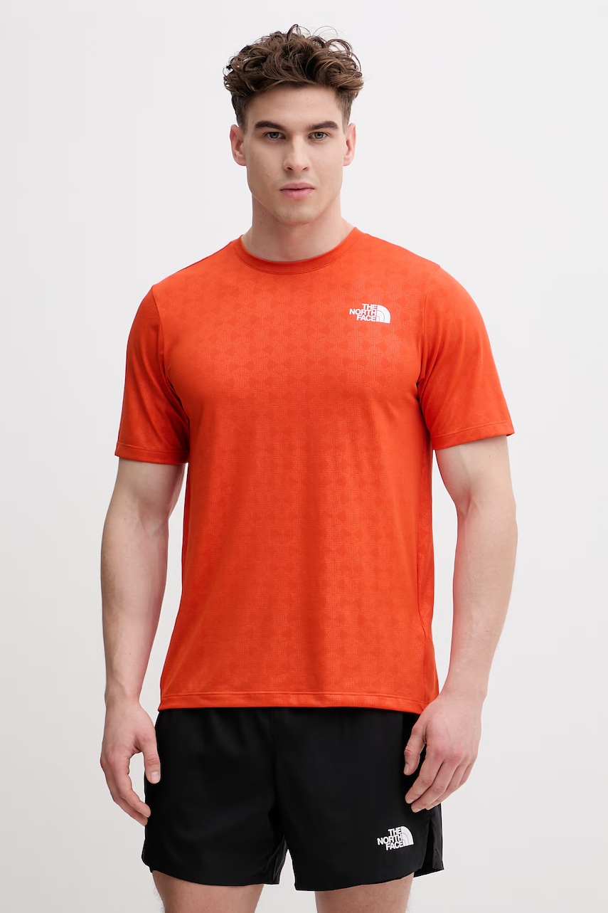The North Face t-shirt γυμναστικής ανδρικό PENTADOME EMBOSSED