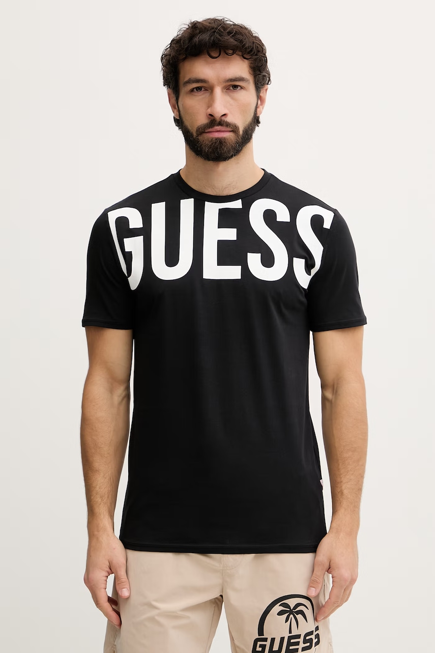 Guess T-shirt Ανδρικό βαμβακερό