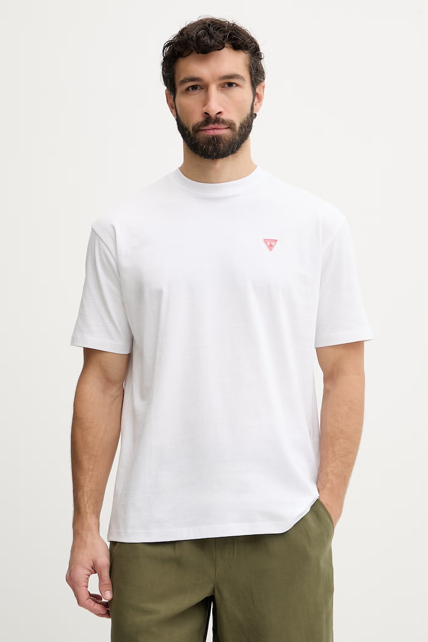Guess t-shirt ανδρικό βαμβακερό