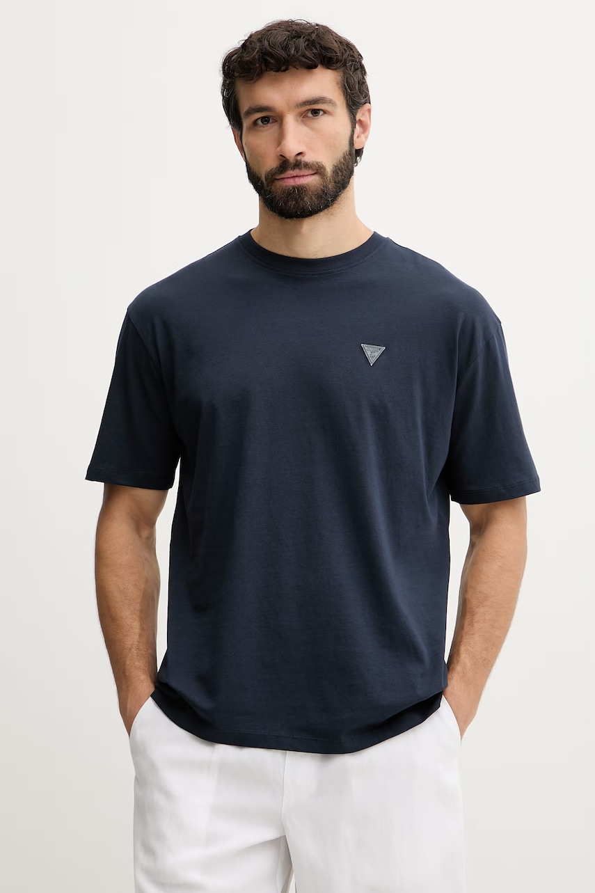 Guess T-shirt ανδρικό βαμβακερό