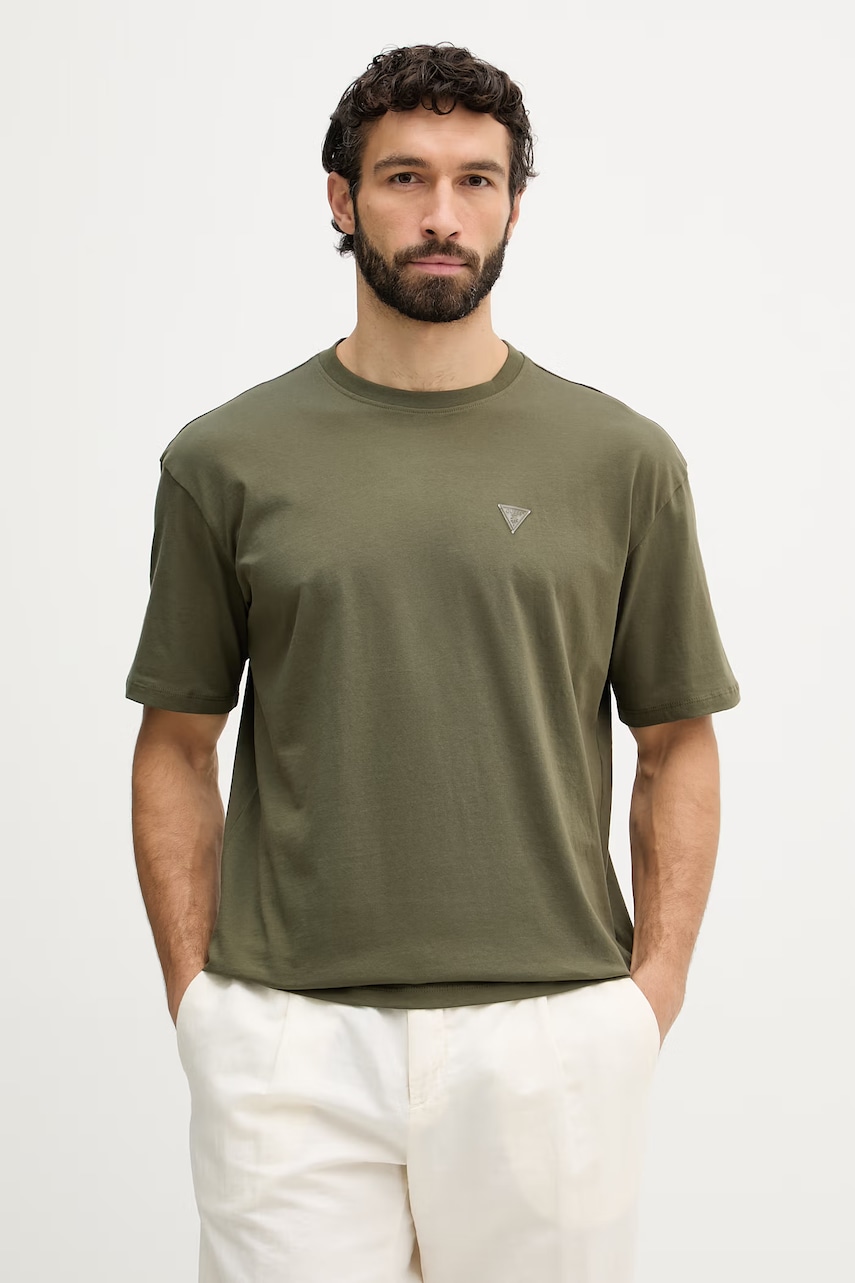 Guess T-shirt ανδρικό βαμβακερό