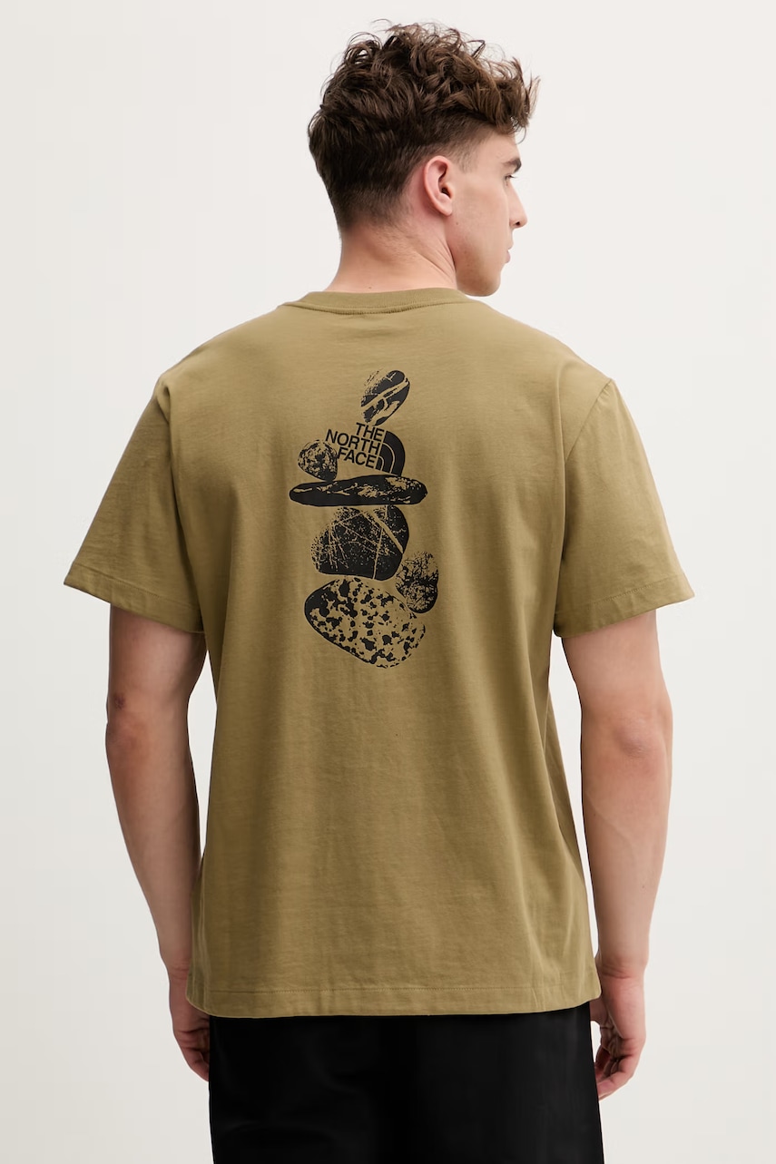 The North Face t-shirt Ανδρικό βαμβακερό STONES RELAXED
