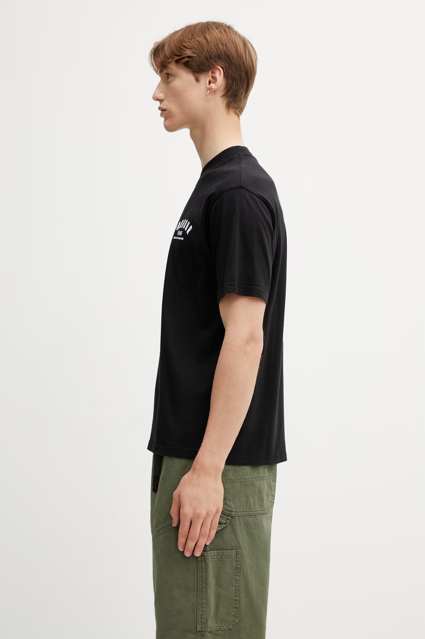 Barbour MTS1574BK31 t-shirt męski bawełniany (zdjęcie 2)