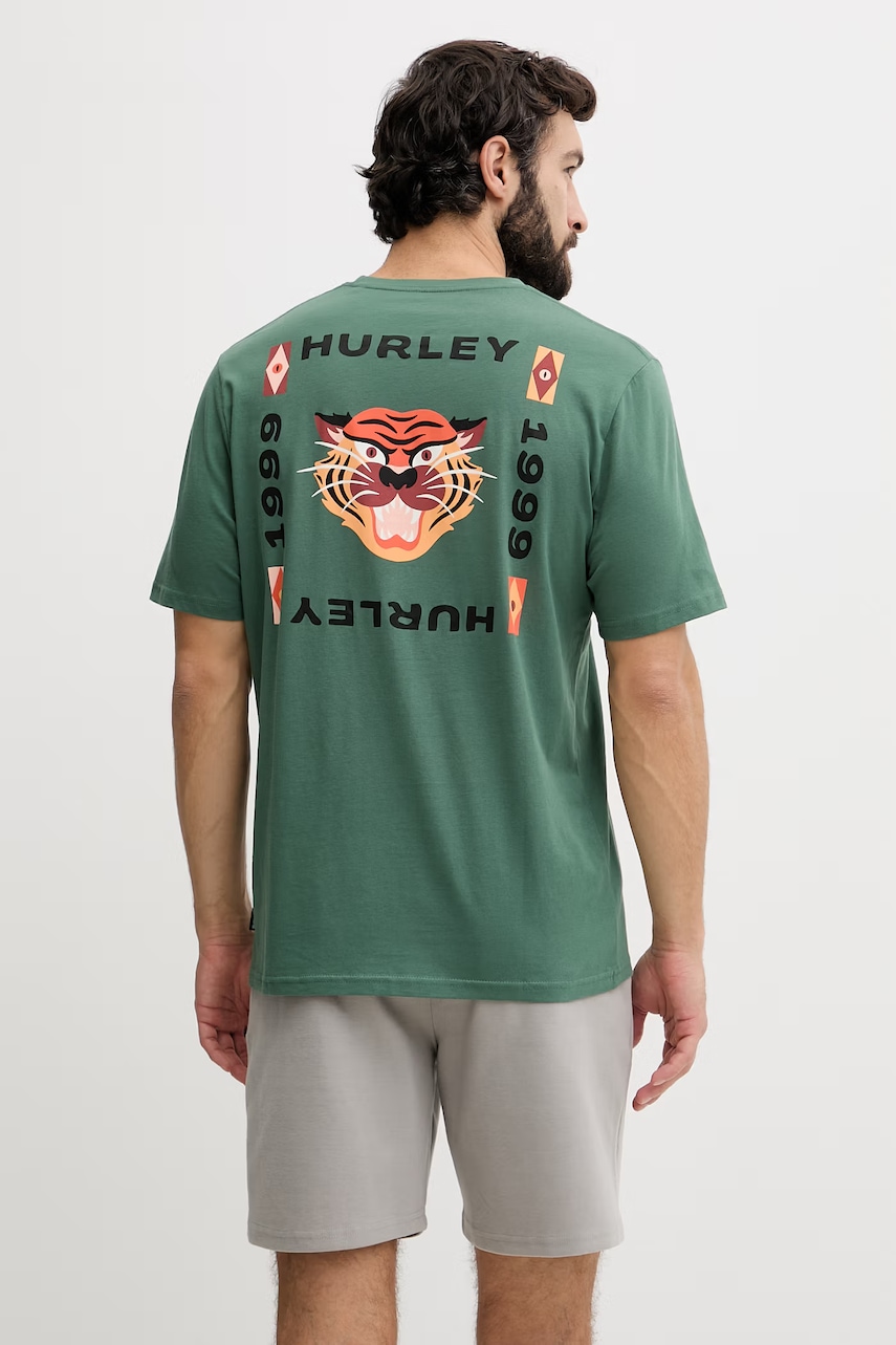 Hurley t-shirt Ανδρικό βαμβακερό
