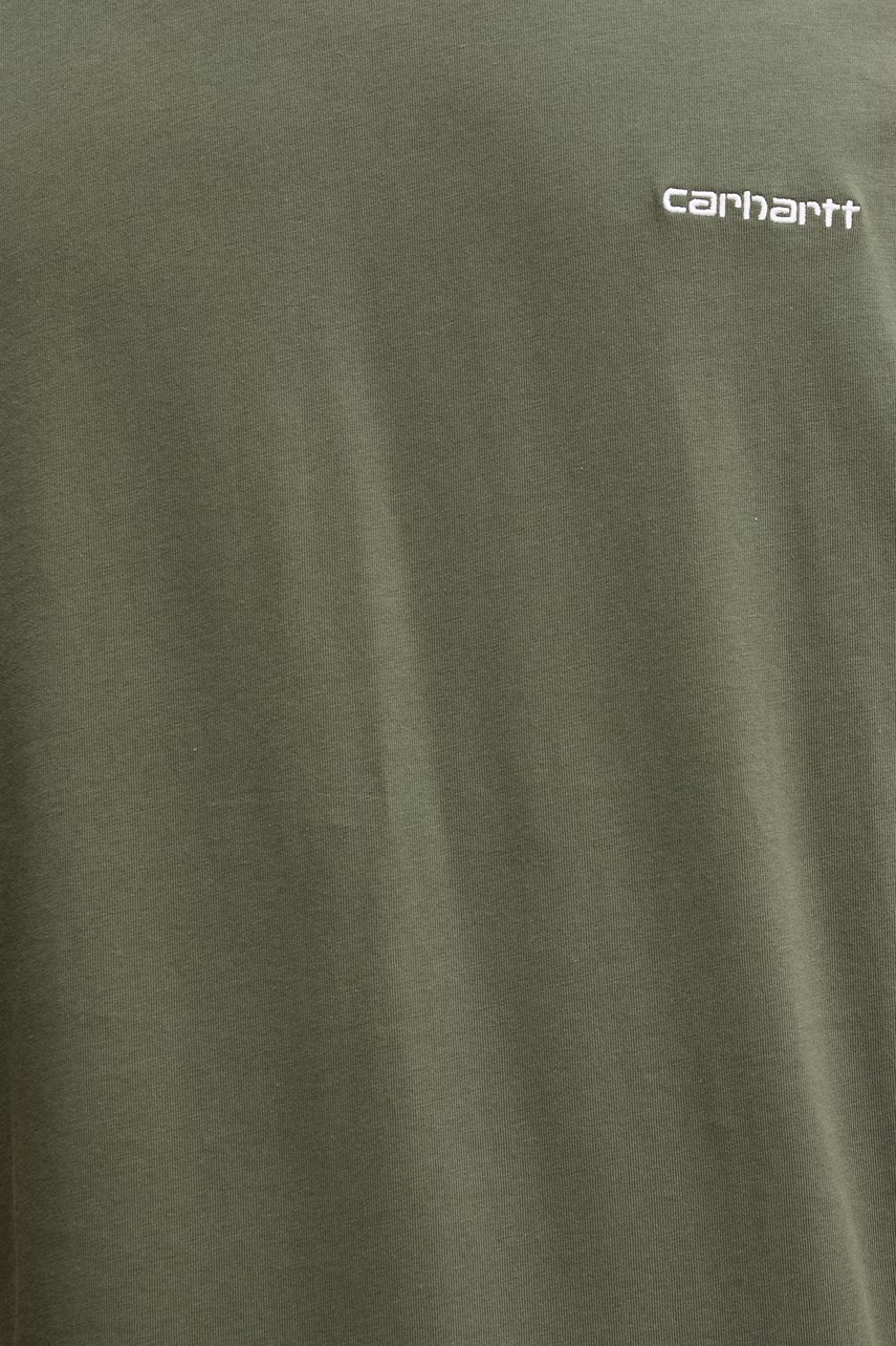 Carhartt WIP S/S Script Embroidery T-Shirt męski bawełniany (zdjęcie 4)