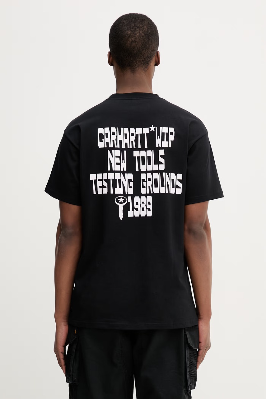 Carhartt WIP S/S Blocks T-Shirt tricou bumbac pentru bărbați