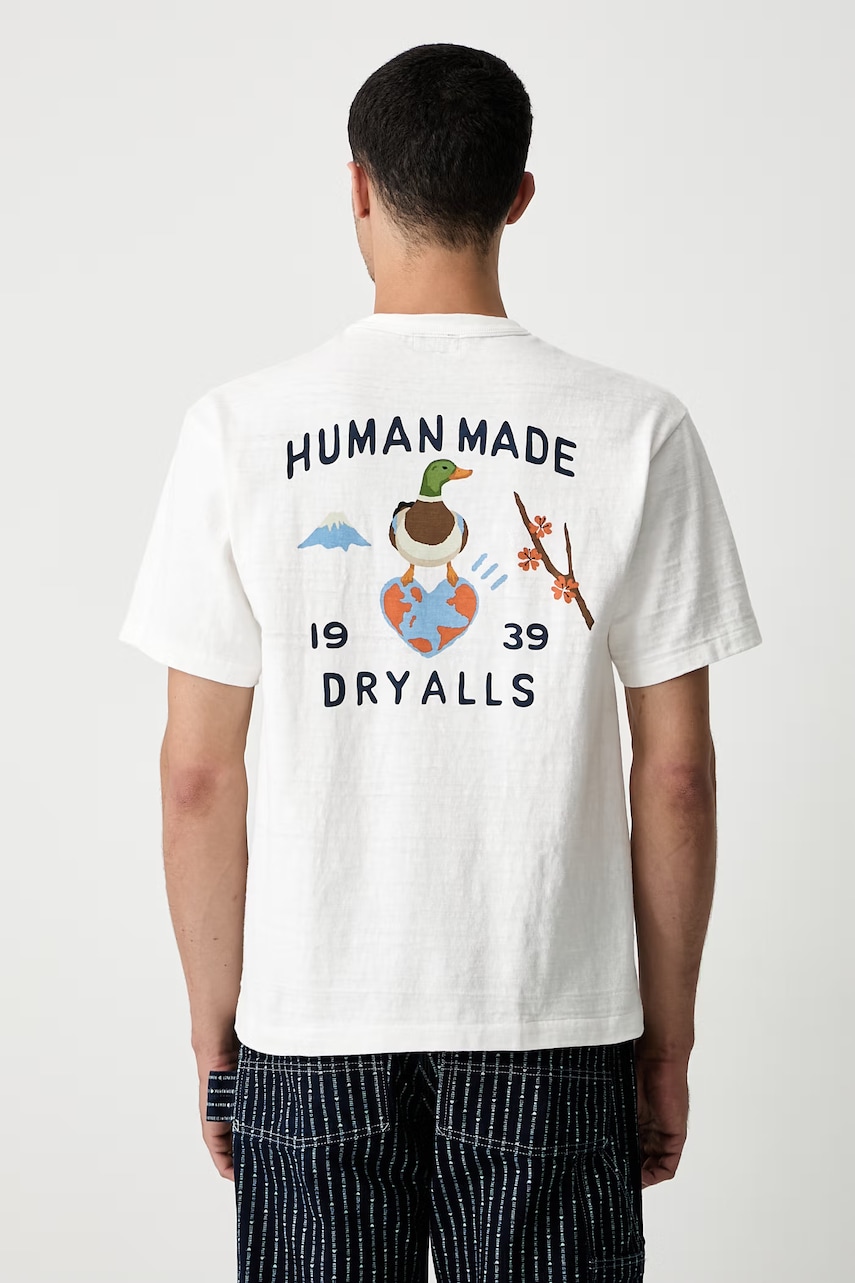 Human Made T-shirt bawełniany męski