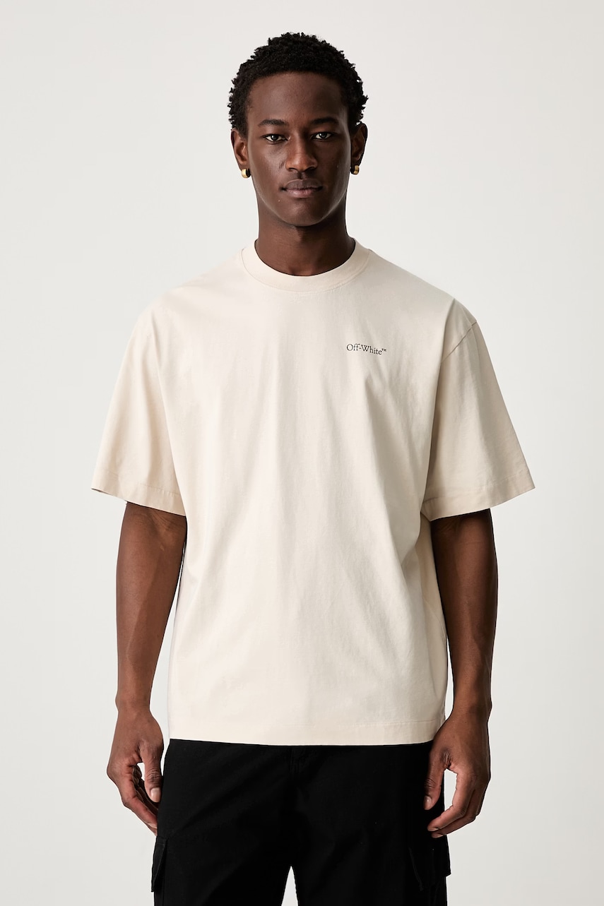 Off-White Half Arrows T-shirt bawełniany męski