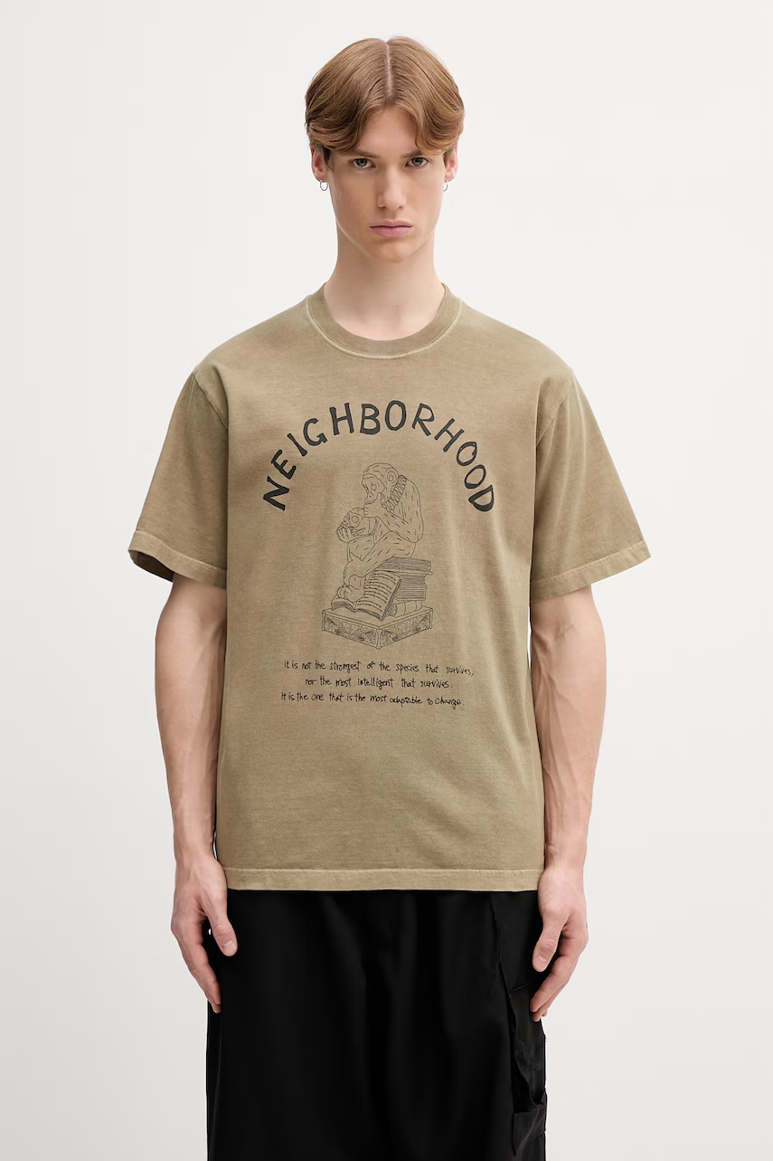 Neighborhood T-shirt bawełniany męski