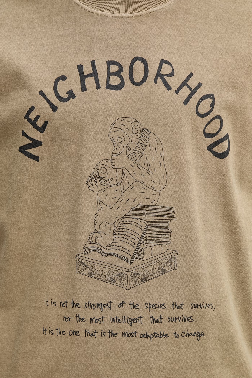 Neighborhood T-shirt bawełniany męski (zdjęcie 4)