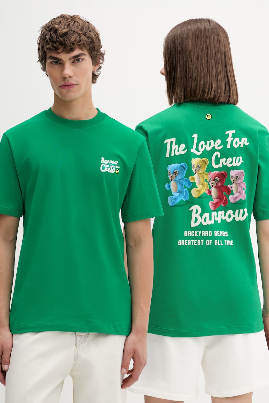 Βαμβακερό μπλουζάκι Barrow