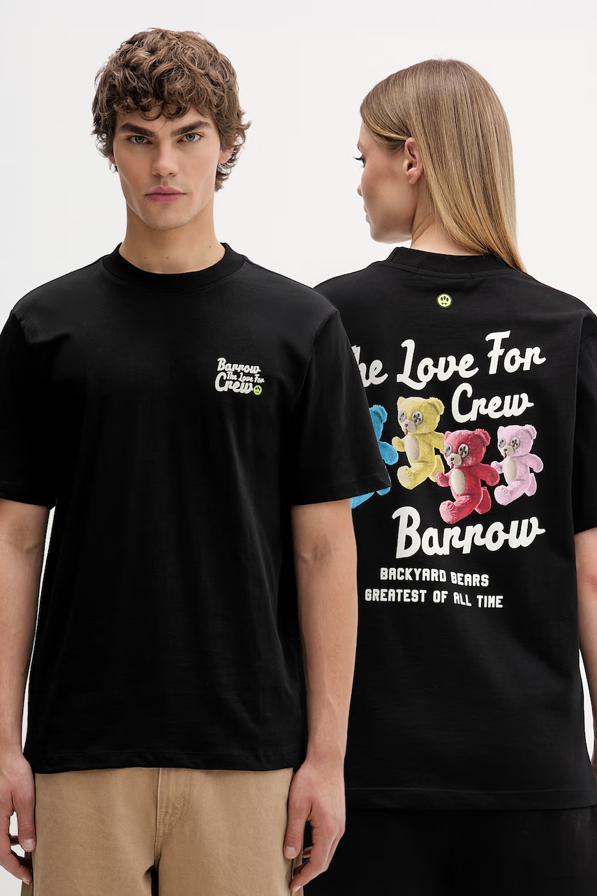 Βαμβακερό μπλουζάκι Barrow