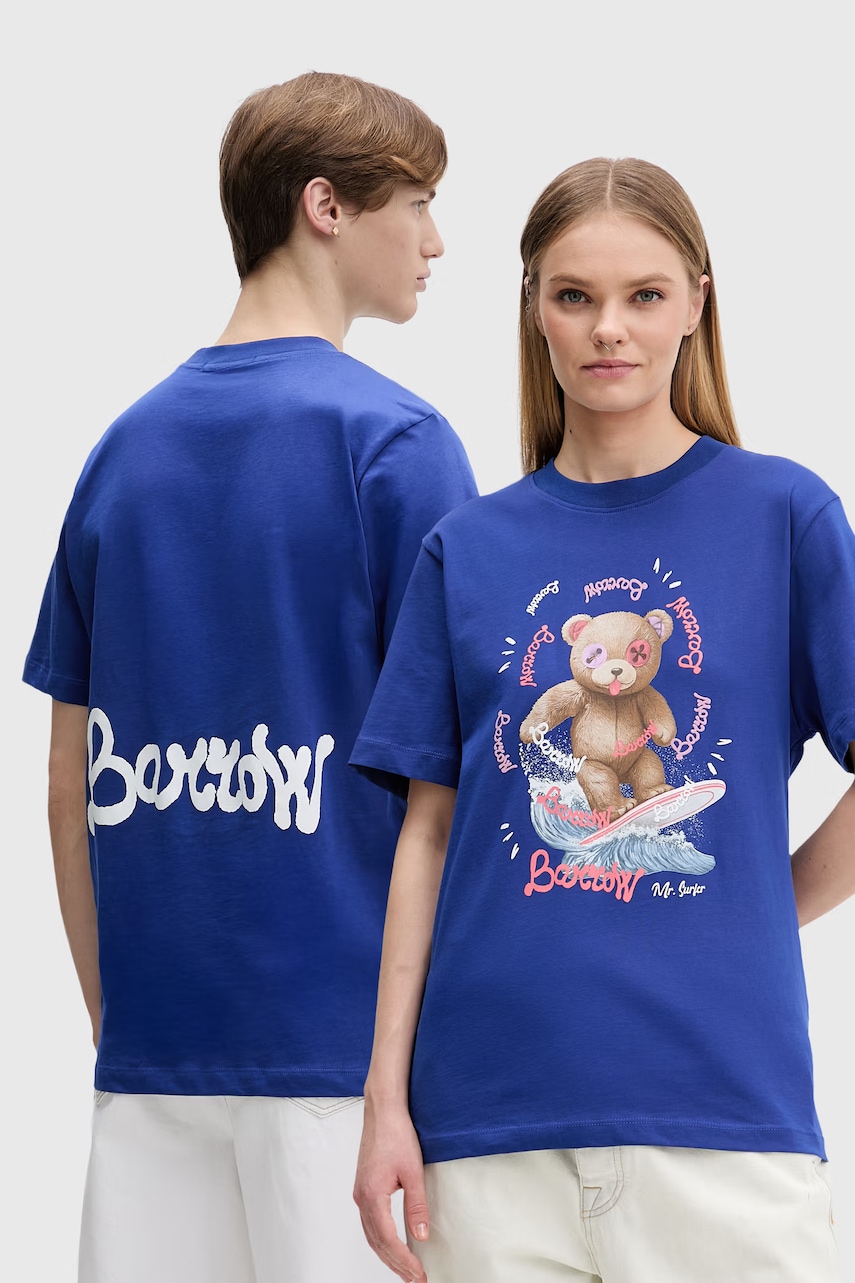 Βαμβακερό μπλουζάκι Barrow