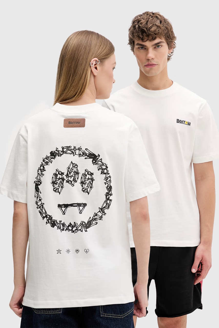 Βαμβακερό μπλουζάκι Barrow