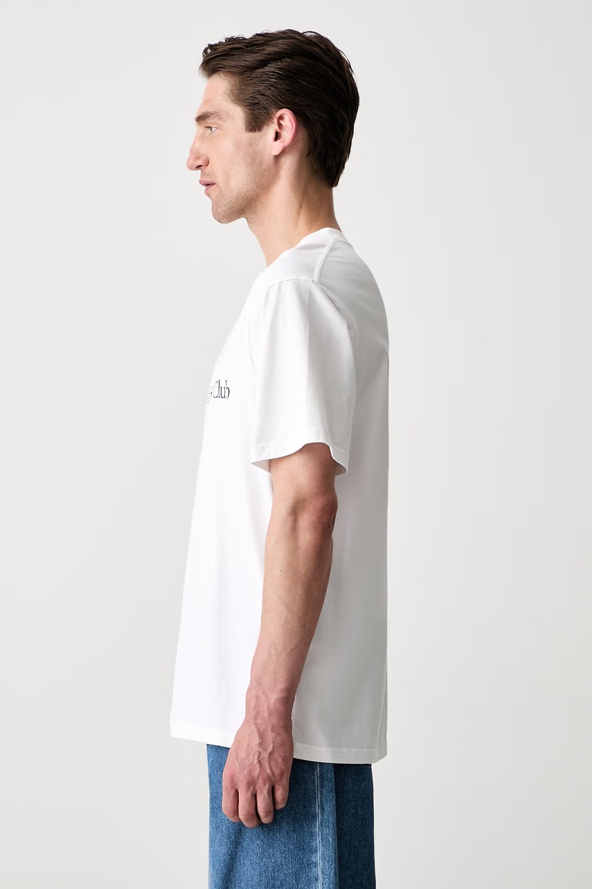 Sporty & Rich H&W Crest T-shirt bawełniany (zdjęcie 3)