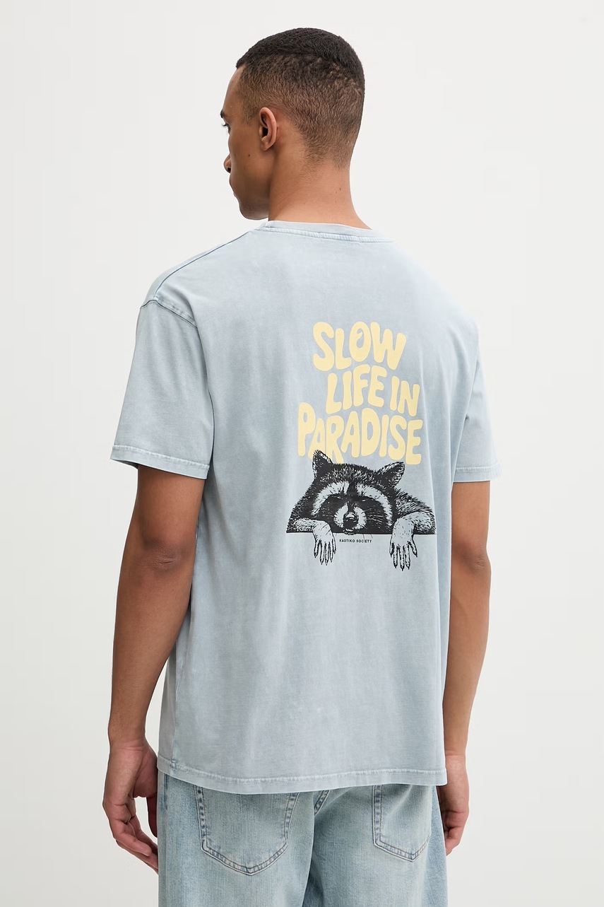 Kaotiko t-shirt βαμβακερό AS047.01.G002