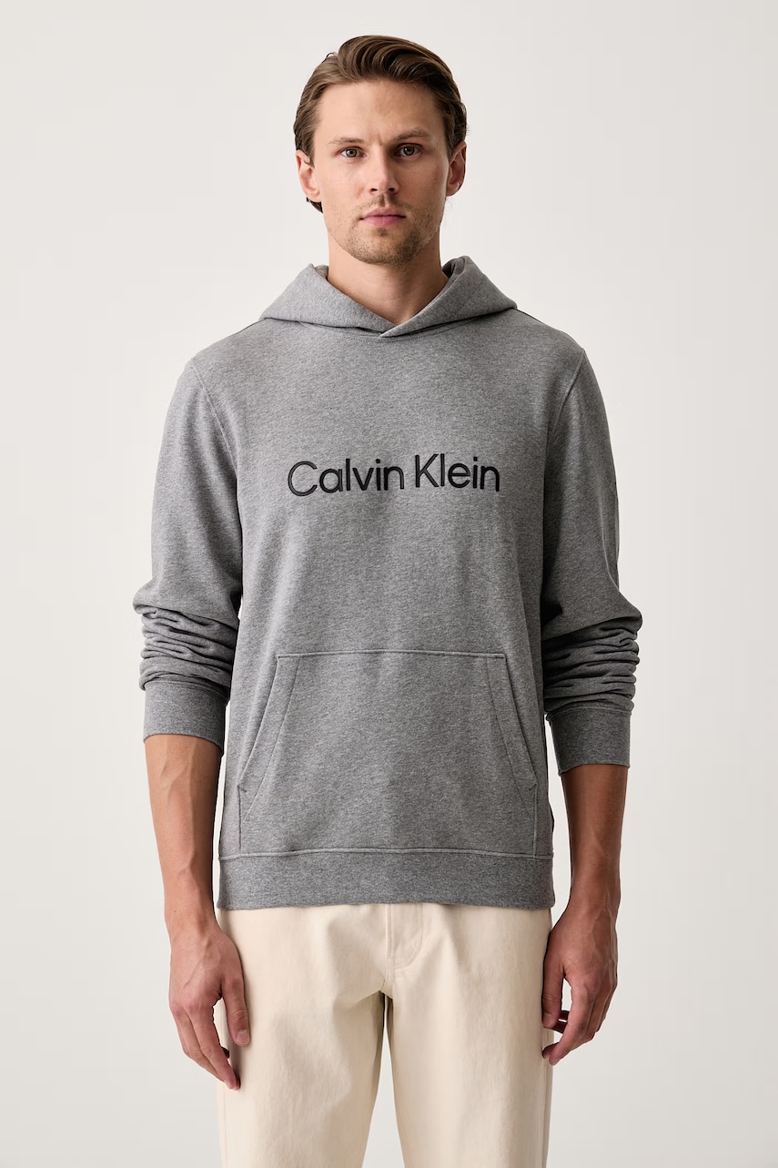 Calvin Klein  mikina s kapucňou pánska bavlnená
