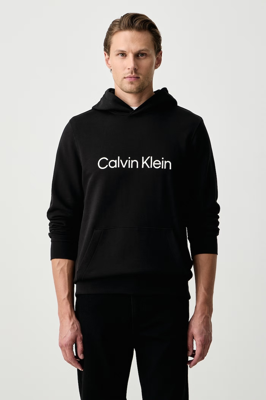 Calvin Klein  mikina s kapucňou pánska bavlnená