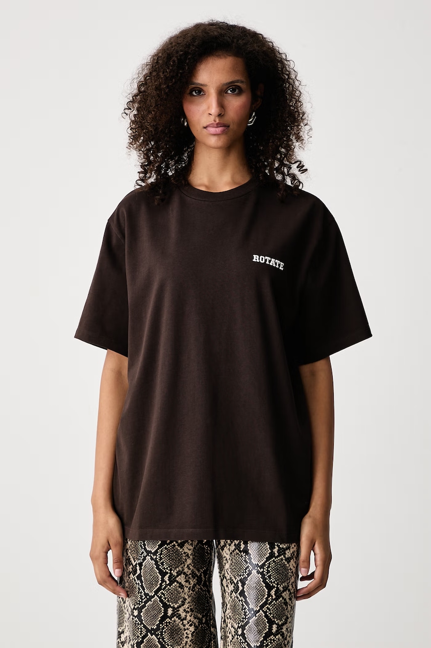 Rotate T-shirt γυναικείο βαμβακερό