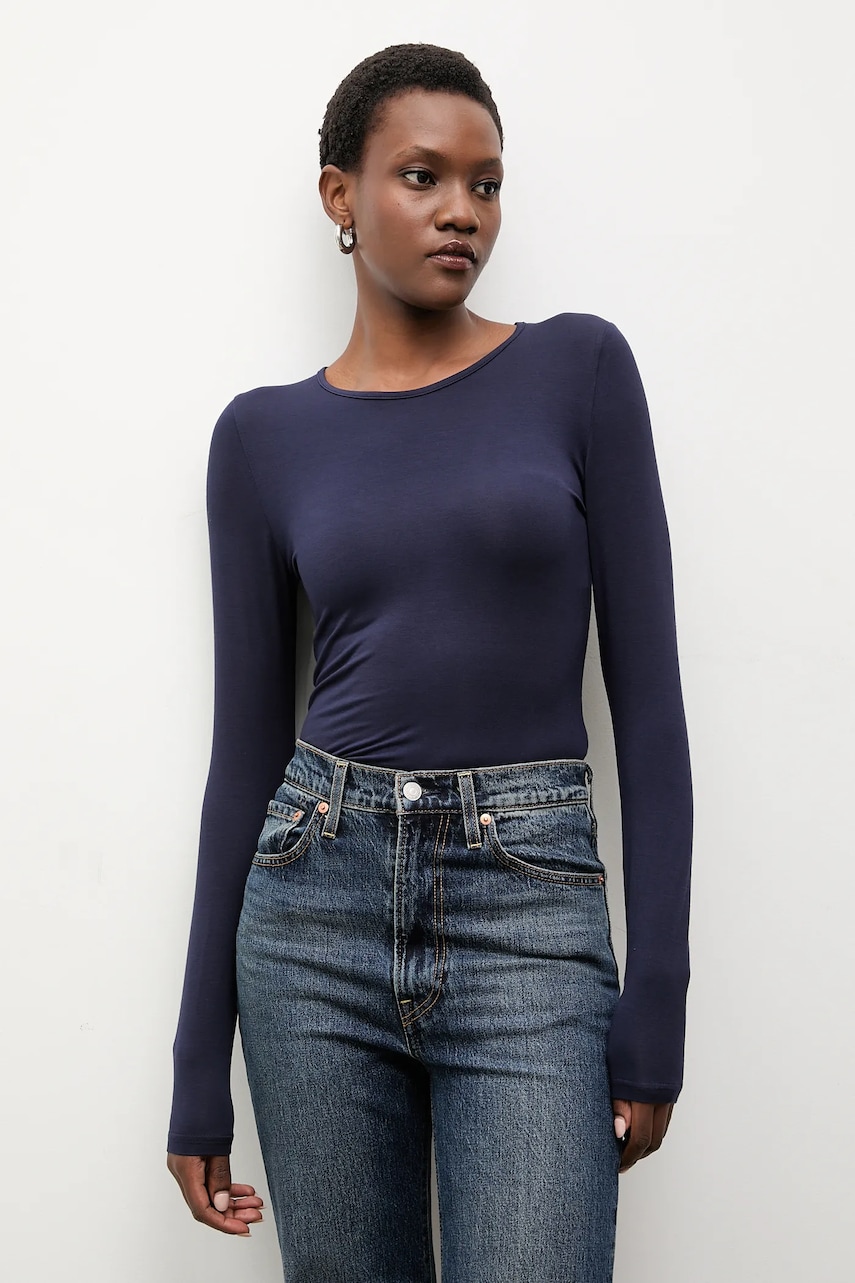 Μακρυμάνικο με μετάξι Answear.LAB