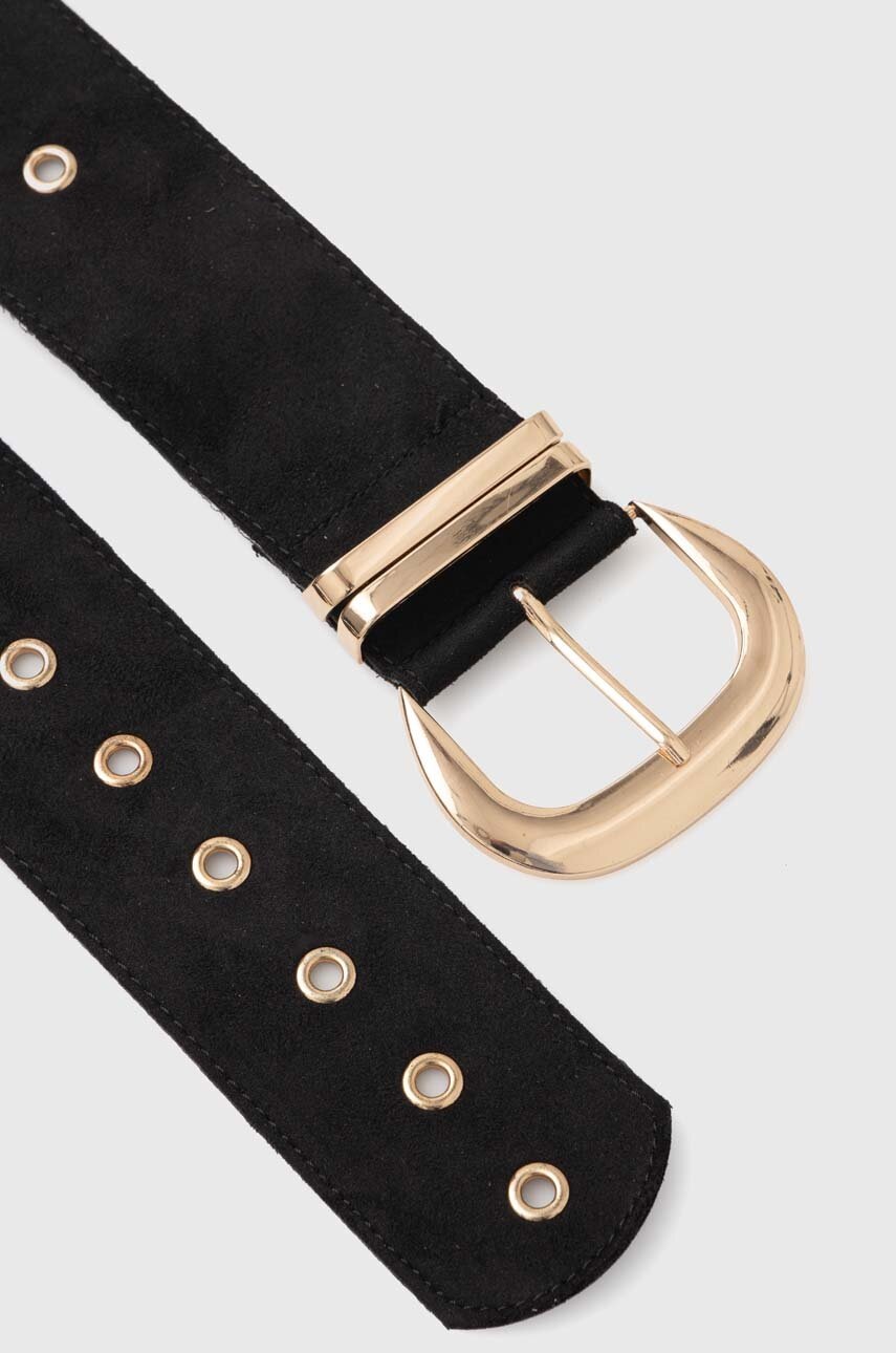 Ζώνη Answear.LAB χρώμα: μαύρο φωτογραφία