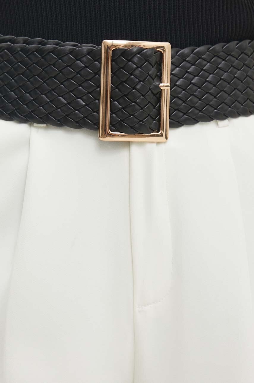 Ζώνη Answear.LAB χρώμα: μαύρο φωτογραφία