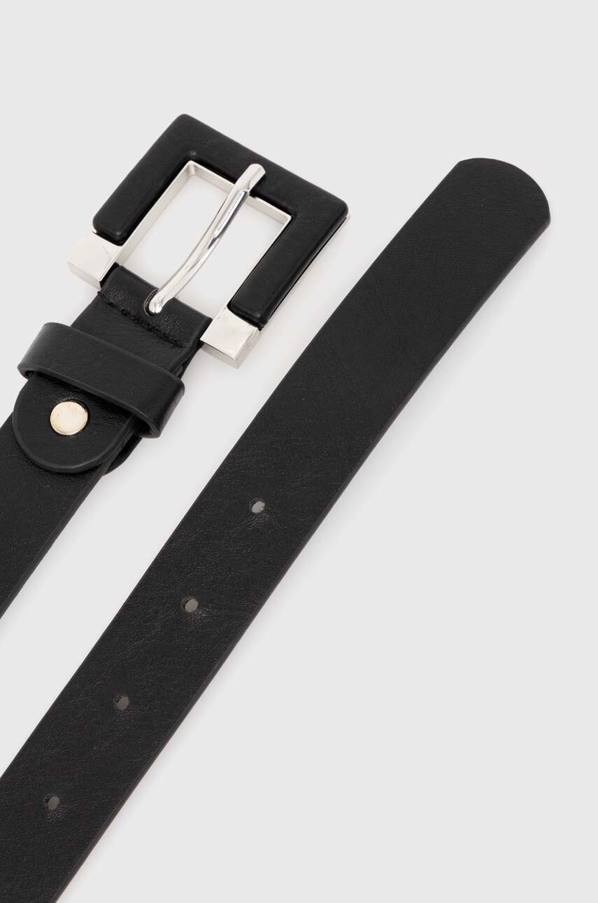 Ζώνη Answear.LAB χρώμα: μαύρο φωτογραφία