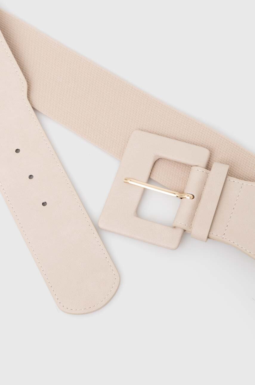 Ζώνη Answear.LAB χρώμα: μπεζ φωτογραφία