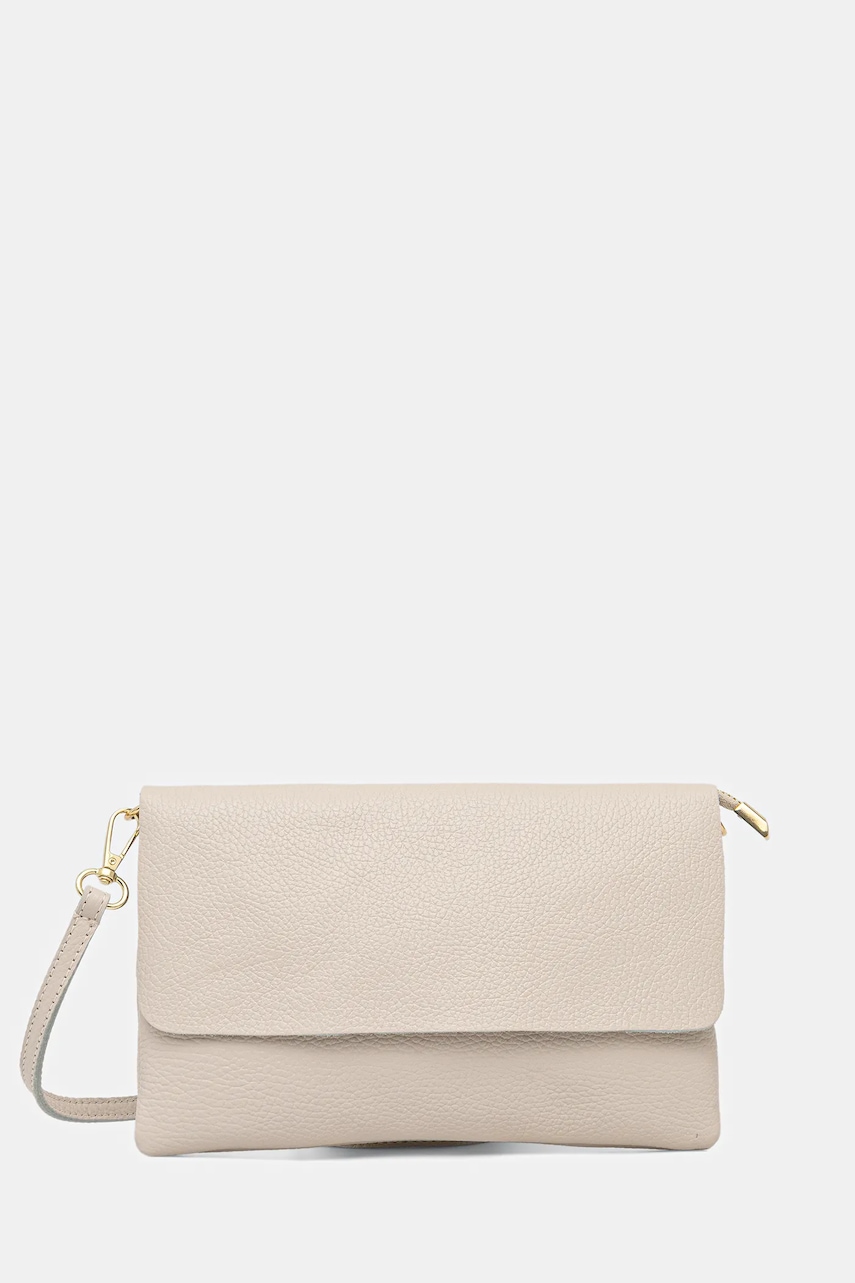 Answear.LAB torebka skórzana kolor beżowy