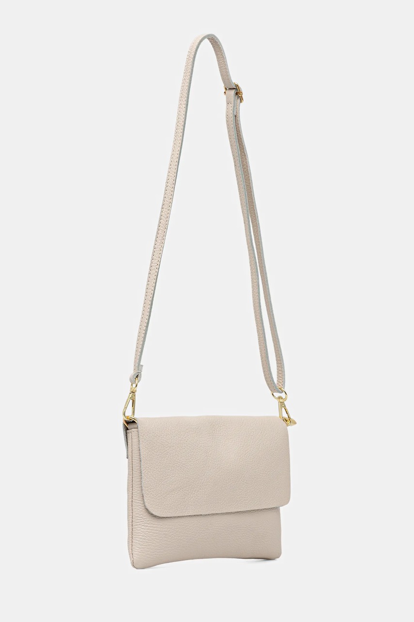 Кожаная сумочка Answear.LAB цвет бежевый