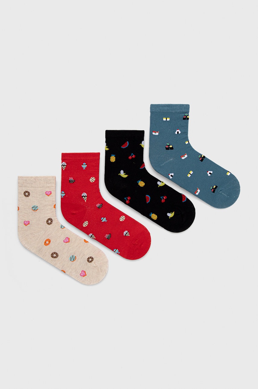 

Чорапи Answear Lab (4 чифта) дамски, Многоцветен