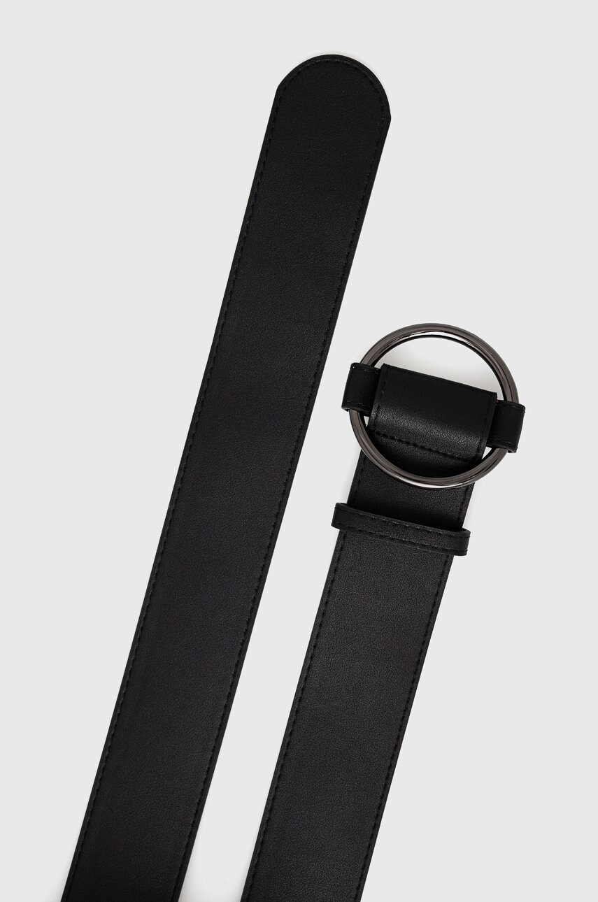 

Кожаный ремень Answear Lab женский цвет чёрный