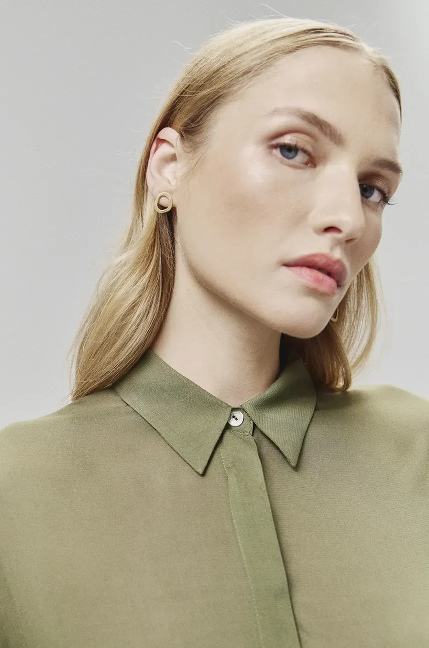 Позолоченные серьги Answear.LAB Позолоченные серьги Answear.LAB