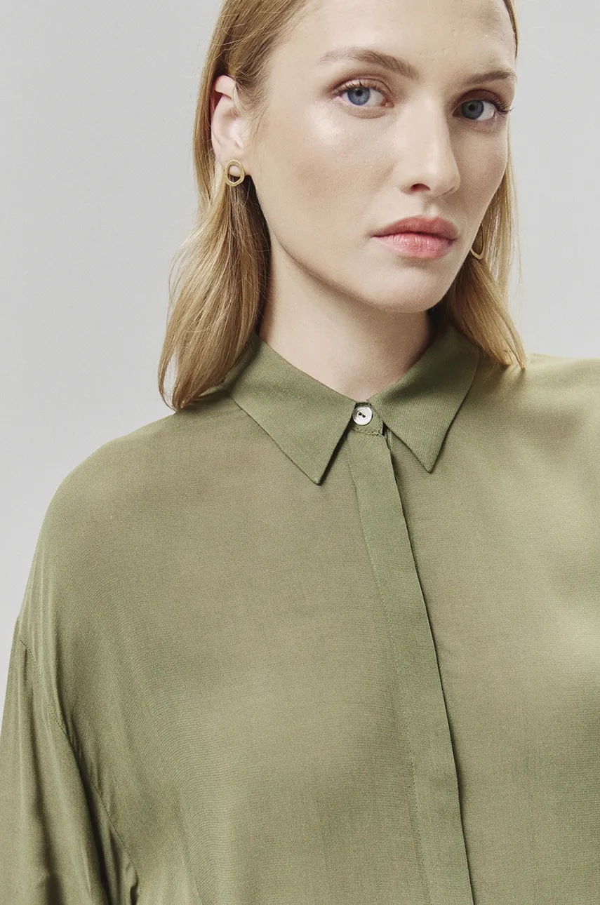 Επιχρυσωμένα σκουλαρίκια Answear.LAB φωτογραφία