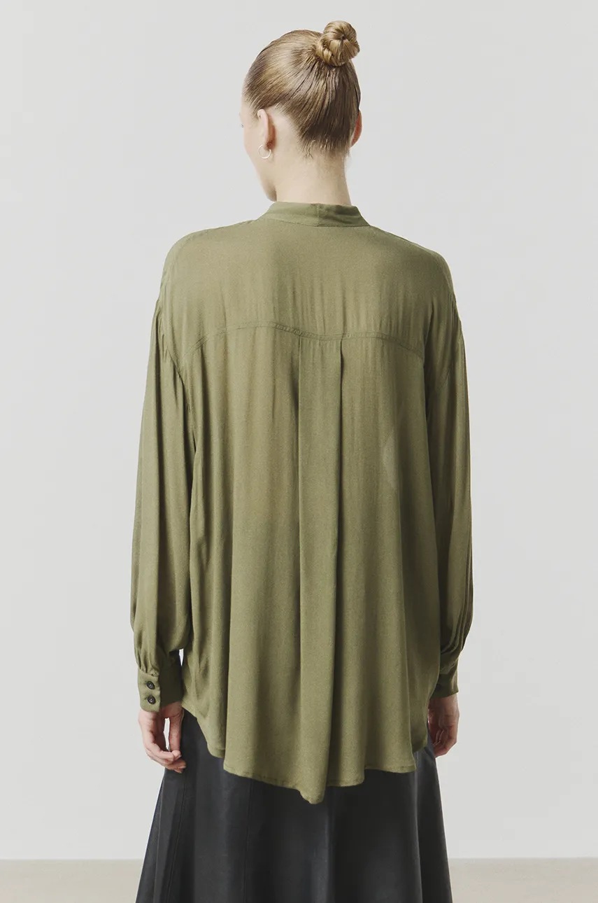 Πουκάμισο Answear.LAB χρώμα: πράσινο φωτογραφία