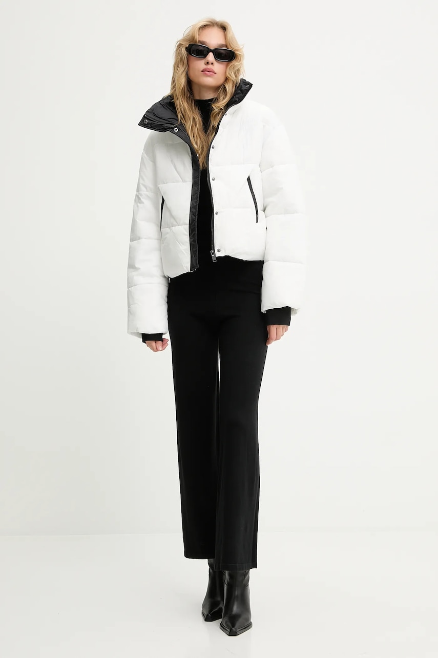 Куртка Answear.LAB женская цвет белый зимняя oversize Куртка Answear.LAB женская цвет белый зимняя oversize