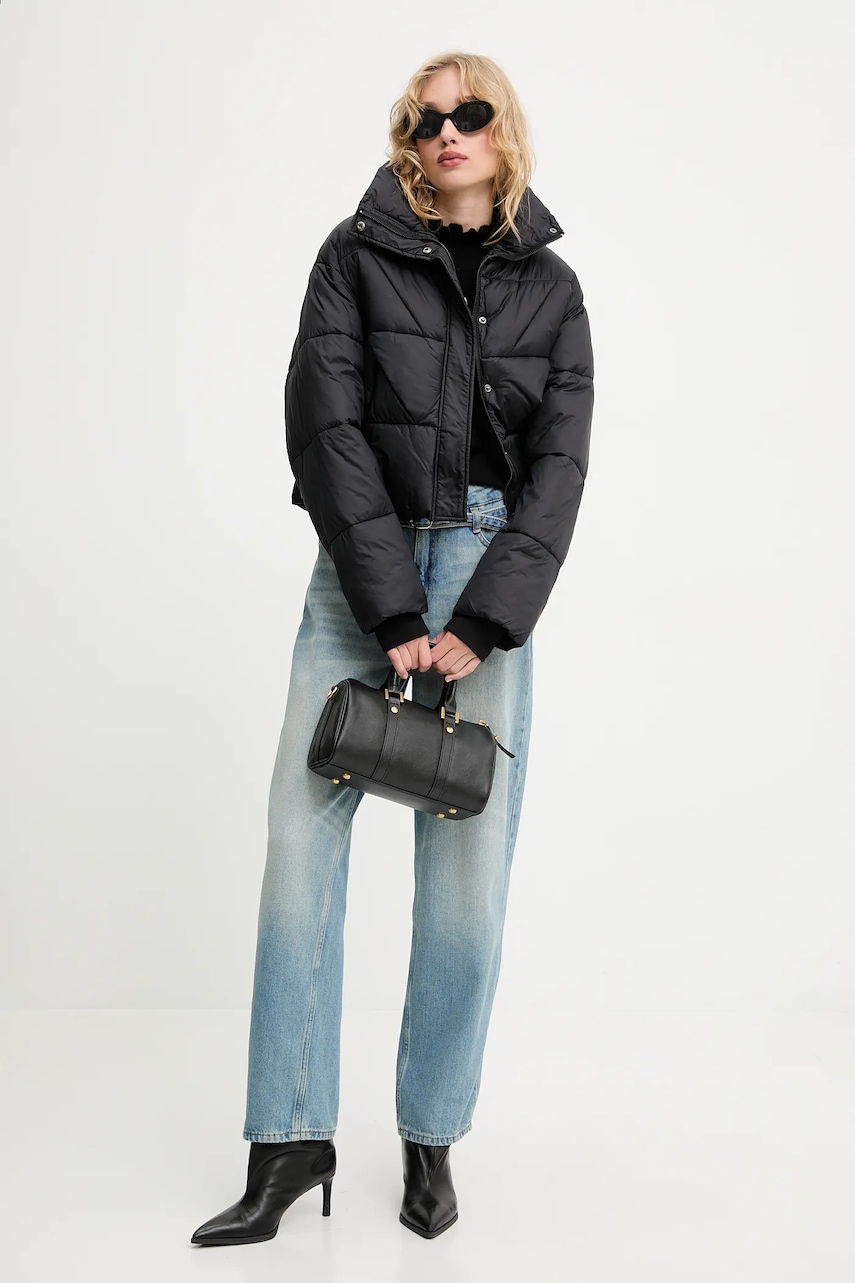 Куртка Answear.LAB женская цвет чёрный зимняя oversize Куртка Answear.LAB женская цвет чёрный зимняя oversize