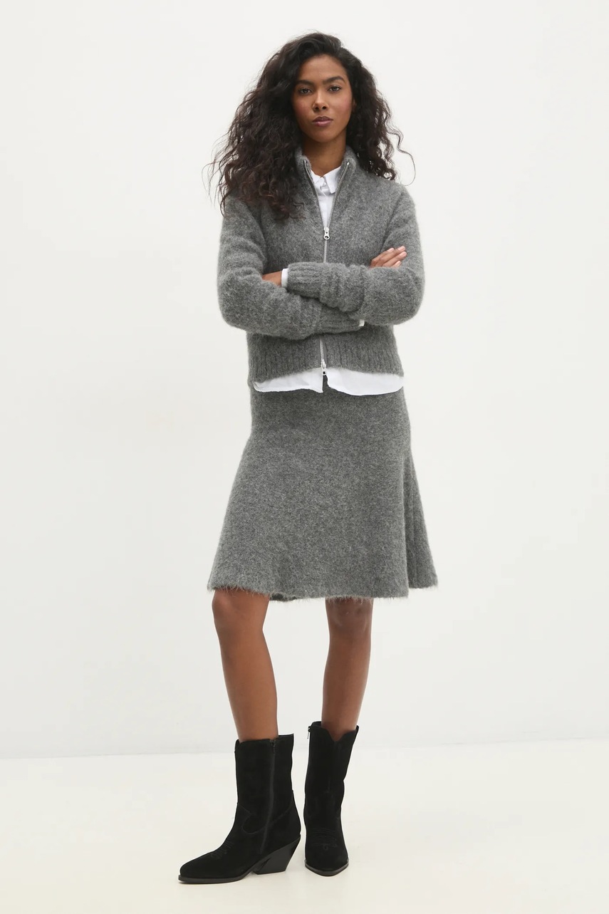 Καουμπόικες μπότες σουέτ Answear.LAB φωτογραφία