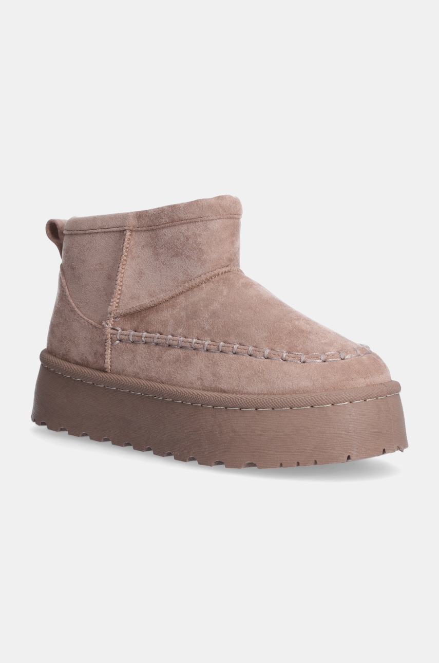 Answear Lab cizme de iarna culoarea bej Answear Lab cizme de iarna culoarea bej