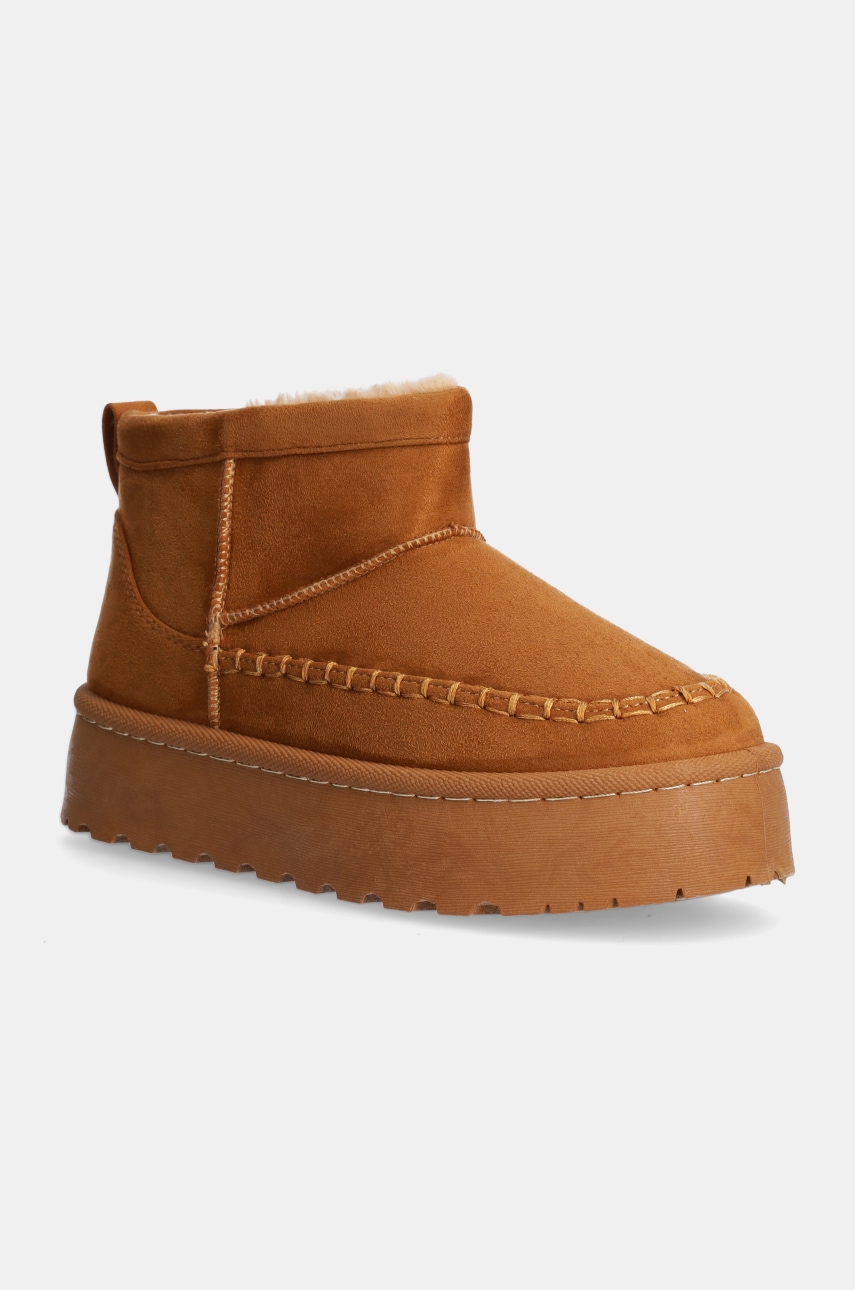 Answear Lab cizme de iarna culoarea maro Answear Lab cizme de iarna culoarea maro