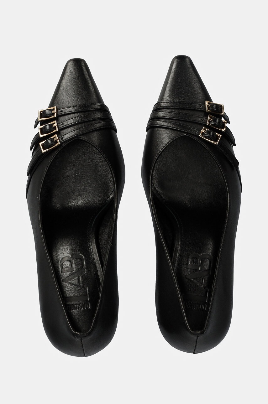 Δερμάτινες γόβες Answear.LAB χρώμα: μαύρο φωτογραφία