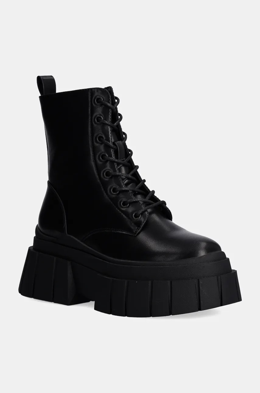 

Кубинки Answear Lab в черно с платформа, Черен